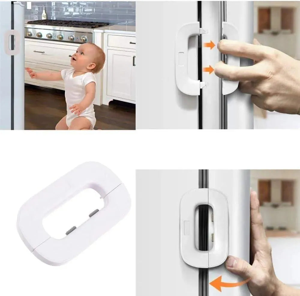 Refrigerator Door Lock Latch